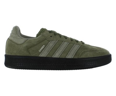 Adidas Samba XLG Unisex Shoes Size 12.5, Color: Olive Strata/Silver
