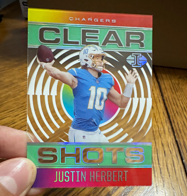 2021 Panini Justin Jefferson and Justin Hebert. 2 Card Lot, Lightly Played