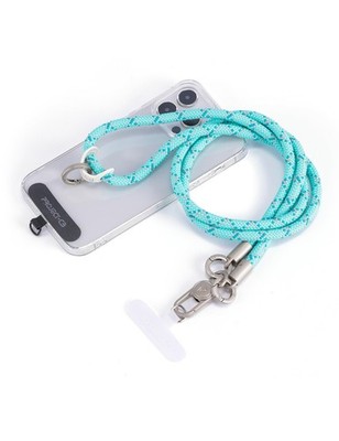 project-cb Phone Lanyard×1,Phone Tether Tab×2, Crossbody 120cm, Verdant-s 