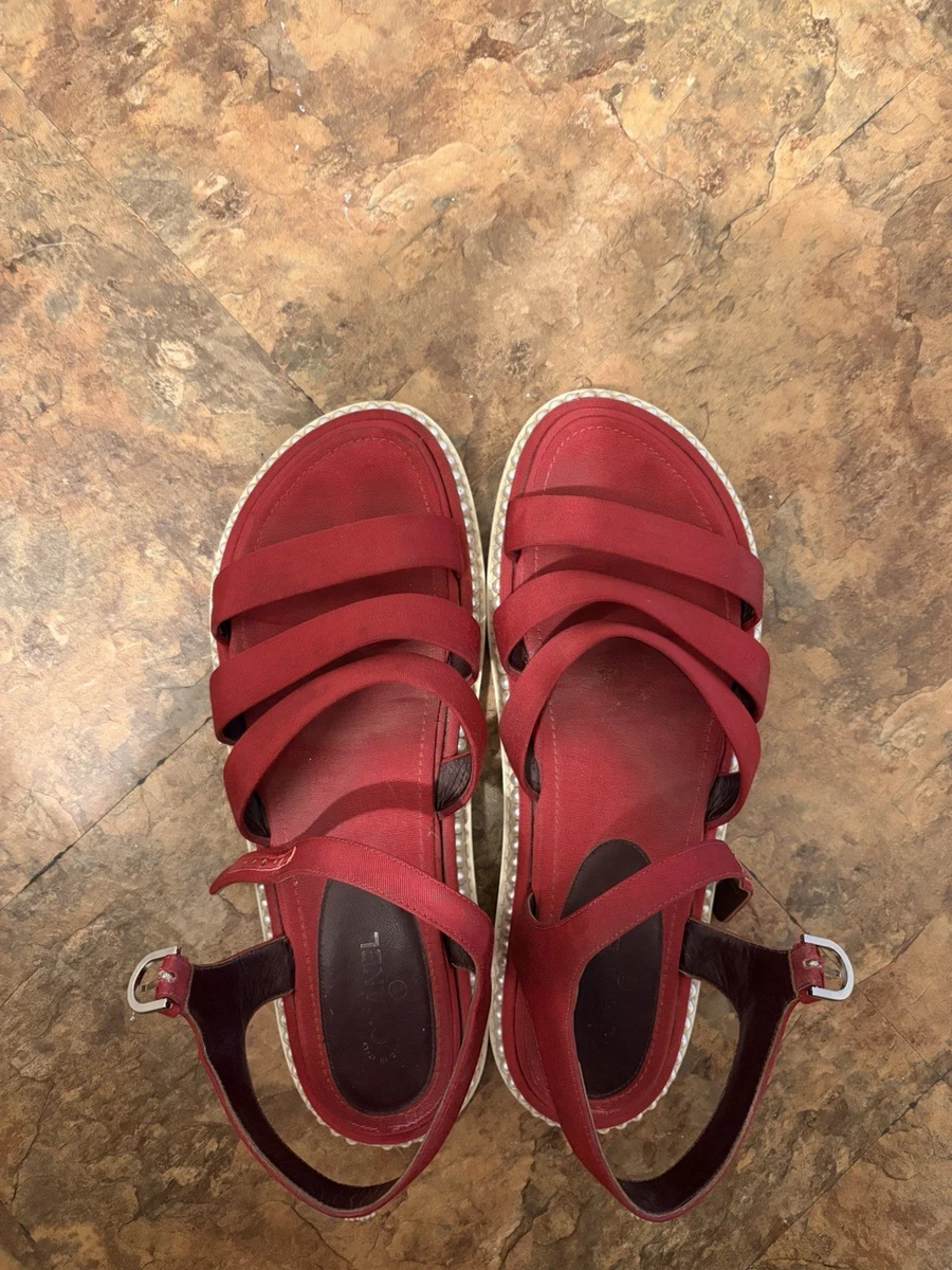 CHANEL Red Sandals for Women for sale | eBay