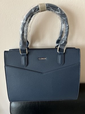 L.Credi Tasche Shopper Blaugrau Monique Marine