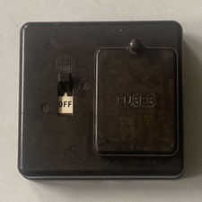 Vintage Wylex Bakelit Sicherungskasten