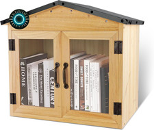 Outdoor Library Box Literature Exchange Box Outdoor Book Storage Little Wood Cab