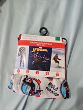 Climate Right Cuddl Duds Warm Underwear Set Large 10-12 Spiderman New With Tags