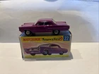 Vintage Lesney Matchbox "Superfast" No 22 Pontiac GP Sports Coupe Purple