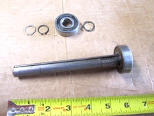 113.248440 Sears Craftsman 12" Band Saw 816387 Lower Wheel Shaft WUsed Bearings