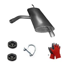 Endschalldämpfer + Montagesatz Auspuff für Seat Ateca 1.0 TSI CHZJ, DKRF  Neu