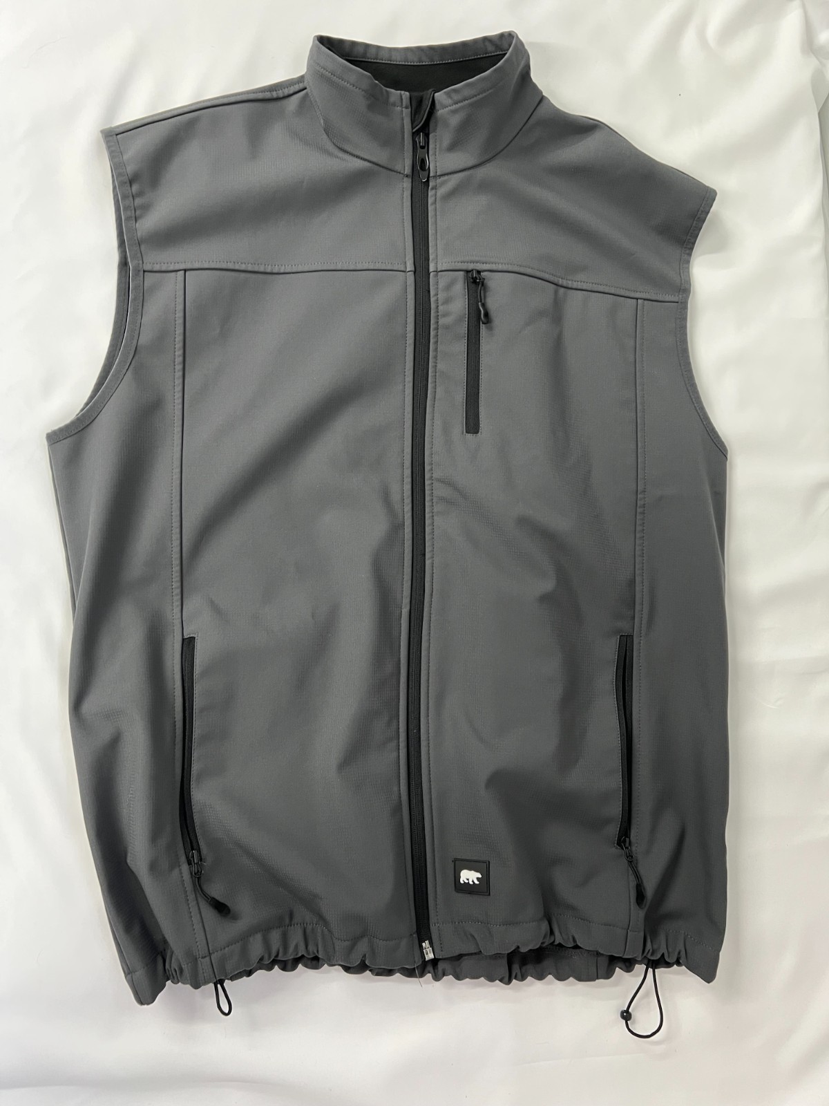 Threadbare Men's Gray Shell Vest - image 1