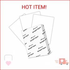 Springhill White 8.5” x 11” Cardstock Paper, 80lb Vellum Bristol, 175gsm – Premi