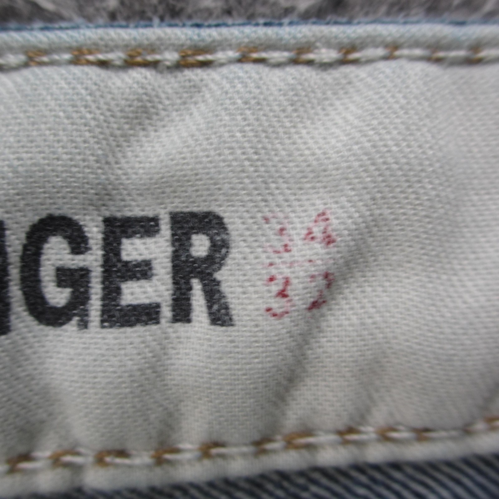 Tommy Hilfiger Jeans Mens 34x32 Blue Relaxed Freedom Y2K Vintage Straight Leg