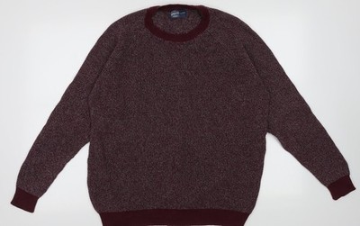 Pullover Sweatshirt Herren UK Größe XL Stoff Lila