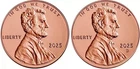 ✅ 2025 P&D Lincoln Shield Penny 2 Coin Set Uncirculated US Mint Cents LAST YEAR!
