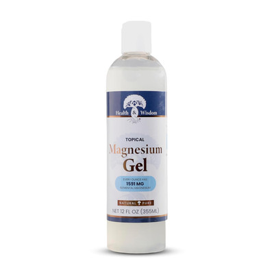 Pure Magnesium Gel with Seaweed Extract - Topical Muscle & Joint Relief- Natural