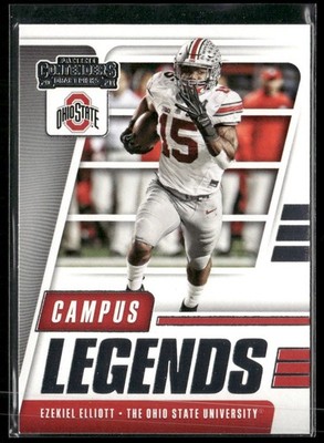 2021 Panini Contenders Draft Picks #18 Ezekiel Elliott Campus Legends