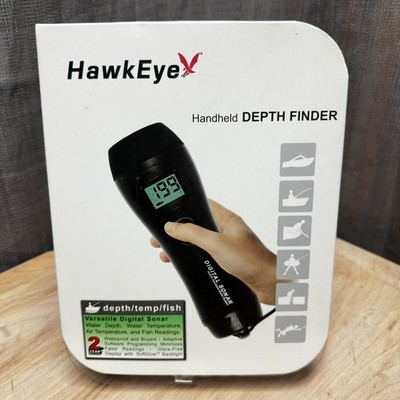 NIB HawkEye H22PX Handheld Sonar System Depth Finder + Box + Paperwork [2013]