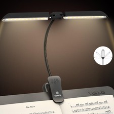 64 Led Rechargeable Music Stand Light - Folding Clip On Piano Lamp, Portable ...