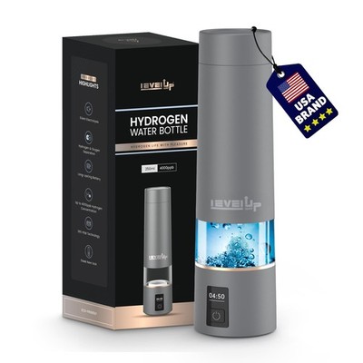 LevelUpWay - 2026 Hydrogen Water Bottle   Advanced SPE/PEM Technology   Gener...