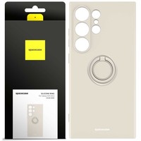 Spacecase SilikonringhüLle FüR Samsung Galaxy S24 Ultra Bone