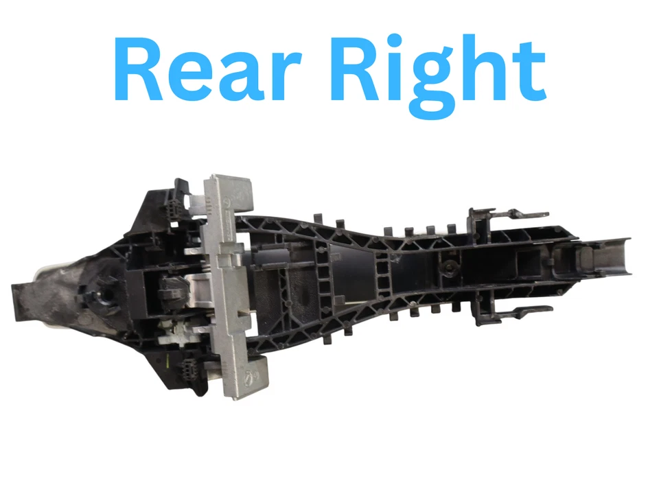 Manija de puerta exterior trasera derecha lado pasajero Jaguar XF 16-20 BJ32224N02 OEM Foto 3 de 4