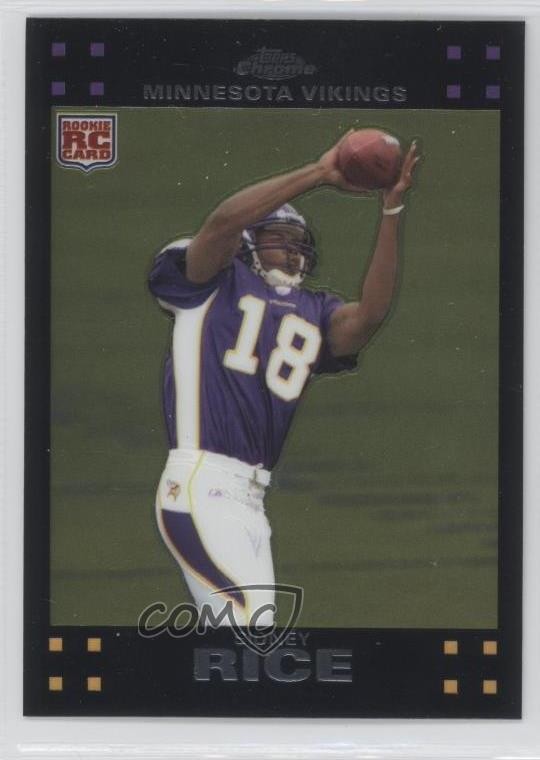 2007 Topps Chrome Sidney Rice #TC204 0a7