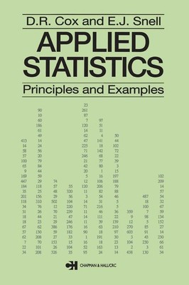 Applied Statistics - Principles and Examples (Chapman & Hall/CRC Texts in St...