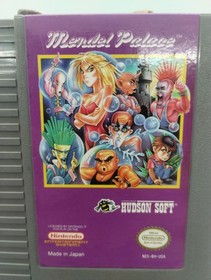 Mendel Palace Nintendo NES Game Cartridge, Tested
