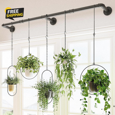Window Plant Hanger Indoor 63In Hanging Planters for Indoor Plants Hanging