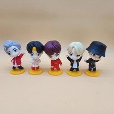 2025 McDonald's BTS TinyTAN Happy Meal Toys Lot of 5 Figures No Cards