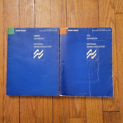 National Semiconductor TTL CMOS Databook 1976 Electronics Reference Book Lot