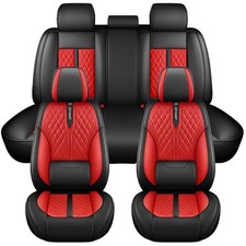Universal Car Seat Covers Full Set With Lumbar Support Front Front Rear Cushion Universal Car Seat Covers Full Set With Lumbar Support Front Front Rear Cushion