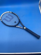 WILSON HYPER HAMMER 5.3si OS 110 TENNIS RACQUET 4 1/2 27.5" CARBON 16x20 A