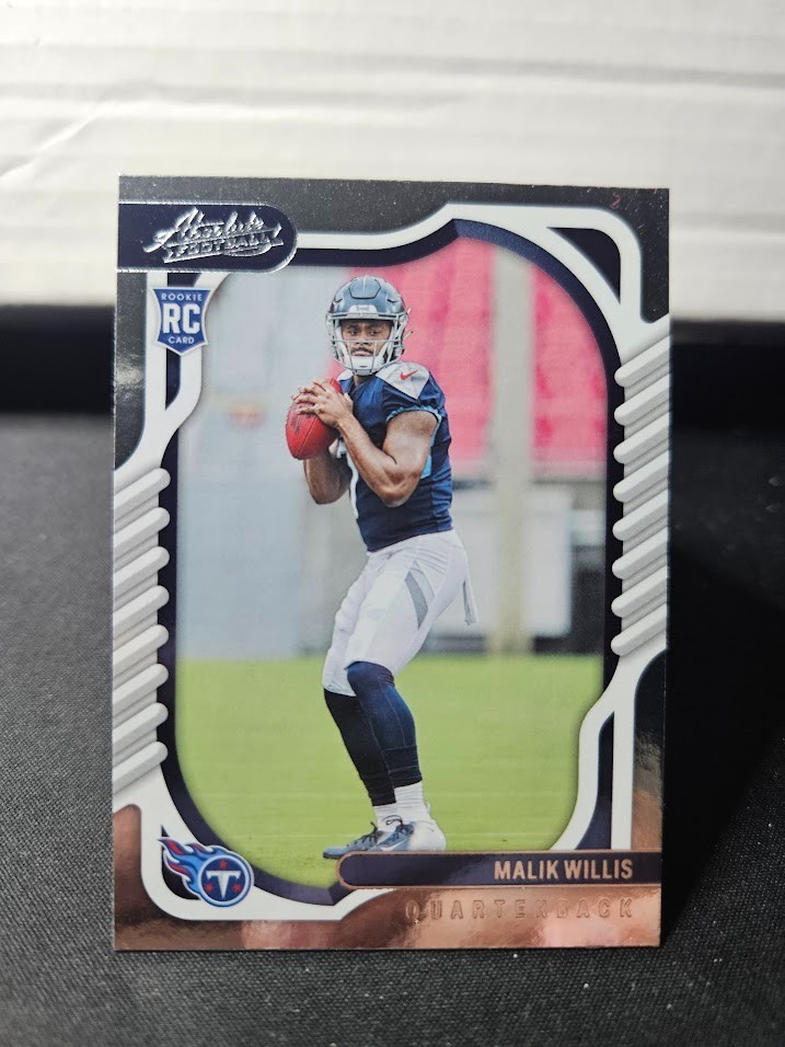 Malik Willis 2022 Panini Absolute Retail #103 Tennessee Titans Rookie RC