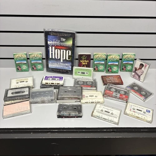 Lot of Ministries Cassette Tape Sets Religious Sermons