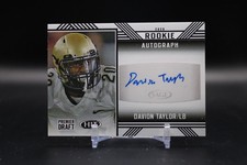 Davion Taylor, Colorado Buffaloes, 2020 SAGE, Rookie Autograph, #A55