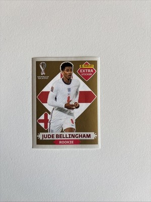 Panini-Fußball-WM 2022 Qatar - Jude Bellingham Extra - Sticker Gold