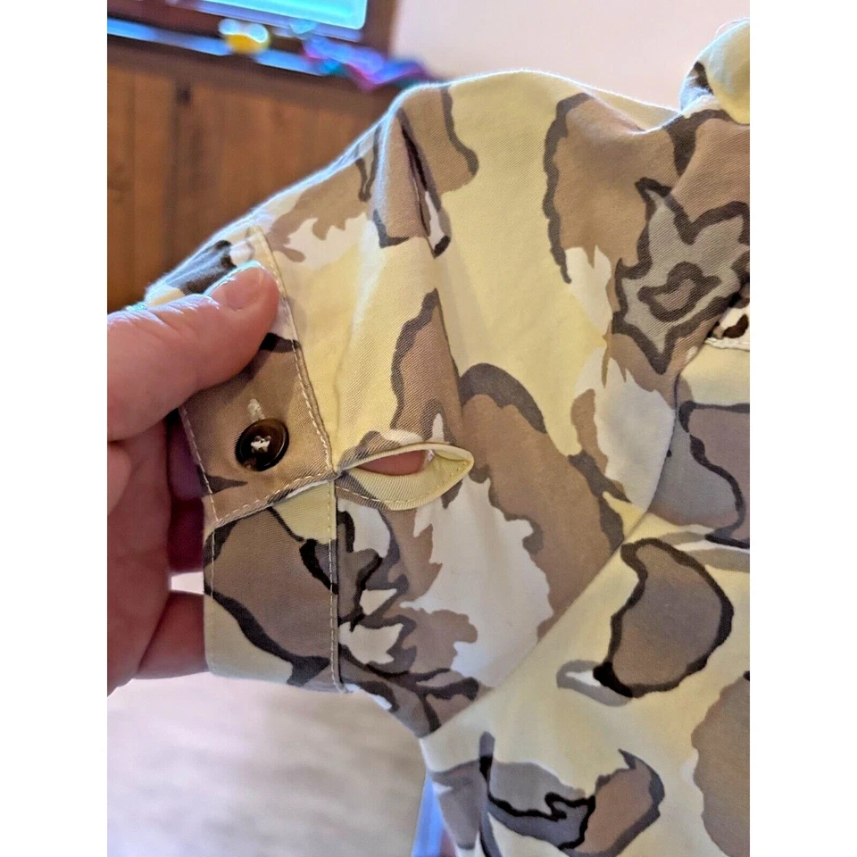 Vestido Isaac Mizrahi Live Floral Vintage Abotonado Talla 10, isaacmizahilive💞 Años 60 Foto 4 de 4