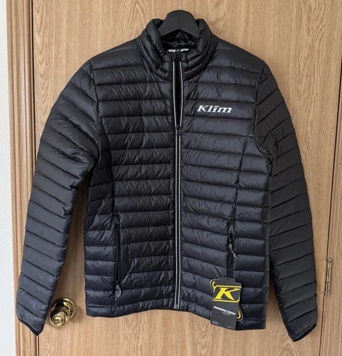 Klim Maverick Down Jacket Mid Layer Full Zip Black New with Tags Size XS - product listing photo
