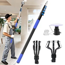 12FT Light Bulb Changer for High Ceilings, TOOVEM Light Bulb Removal Tool, wi...