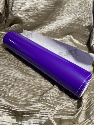 Ejet Color Vinyl Sticker Roll-for Decals Deep Purple