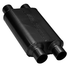 Flowmaster 40 Series Chambered Muffler - 2.50 Dual In 2.50 Dual Out Flowmaster 40 Series Chambered Muffler - 2.50 Dual In 2.50 Dual Out