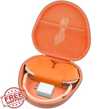 Orange Hard Case for Apple AirPods Max 2 Travel Storage Organizer
