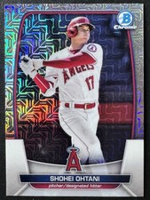 2023 Bowman Chrome Mega Box Shohei Ohtani #51 Mojo Refractor