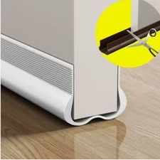 Door Bottom Seal Strip Stopper Under Door Draft Guard Stopper Soundproof Strip