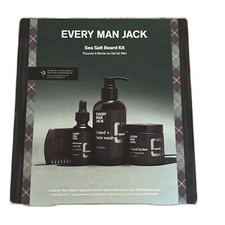 NEW - Every Man Jack - Seas Salt Beard Kit