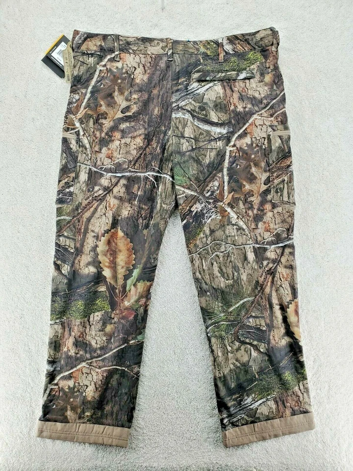 Mossy Oak Tech Shell Hunting Pants, MO. DNA, Men's size 40/42 NWT - Image 2 of 4