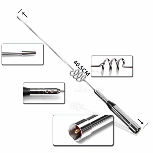 Nagoya NL-77H 144/430MHz VHF/UHF Dual Band Car Radio Antenna RB-20 Base 5M Cable - Picture 2 of 11