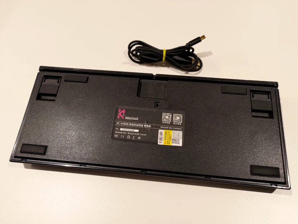 Keycool KC-84 RGB Mechanical Keyboard - USB-C Wired - No Wireless Dongle - Image 4 of 4