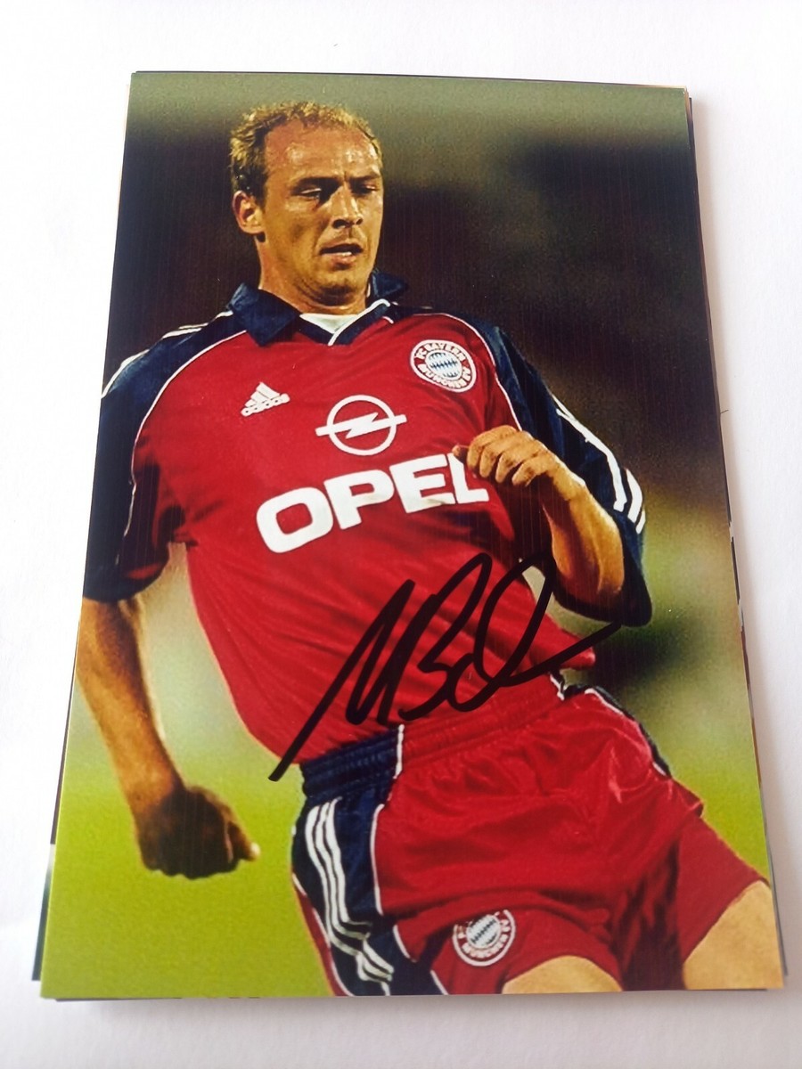 Mario Basler Bayern München 1996-97 seltenes Foto+3