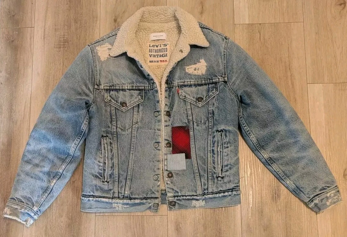Ovadia & Sons x Levis Authorized Vintage Limited Sherpa Trucker 