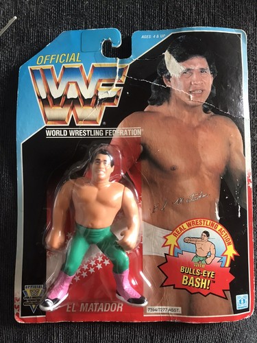 WWF Hasbro Series 6 El Matador Tito Santana Wrestl...